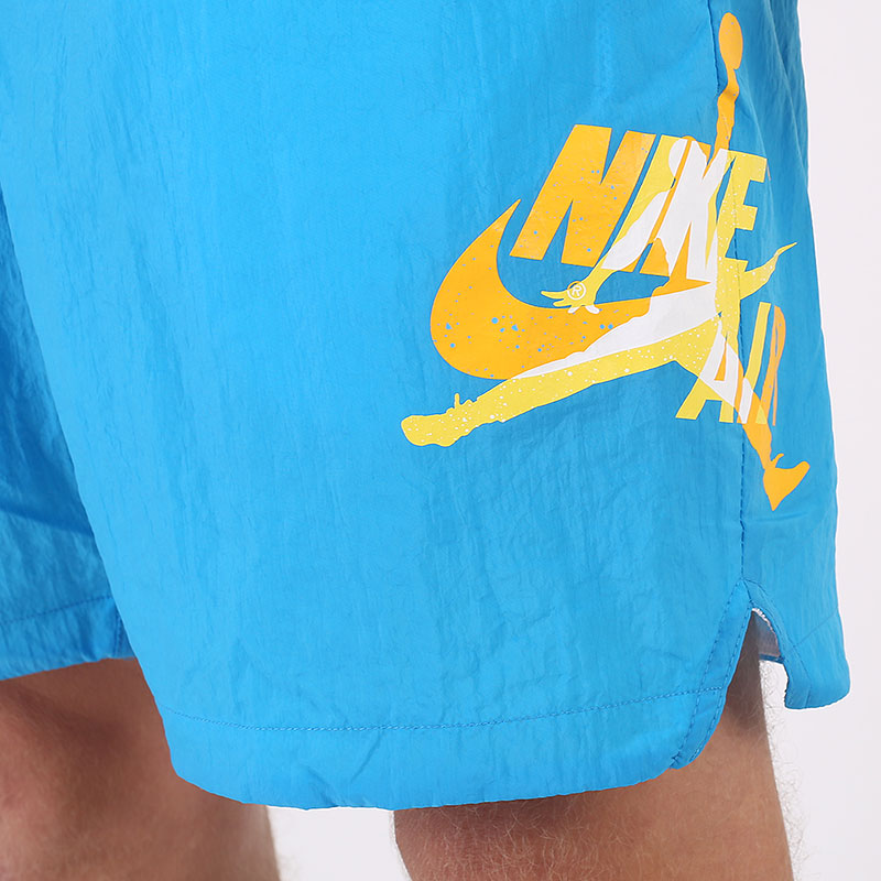 мужские голубые шорты  Jordan Jumpman Poolside Short CZ8522-482 - цена, описание, фото 2